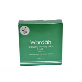 Wardah Exclusive Two Way Cake SPF 15 Refill 14 g |Light Beige