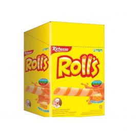 Richeese Rolls Wafer Stick Pack ` 8 gr