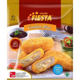 Golden Fiesta Cordon Bleu W Bbq Sc 500 g