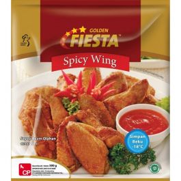 Golden Fiesta Spicy Chicken Wings 500 gr