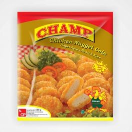 Champ Chicken Nugget Coin Naget Ayam Bentuk Koin 500 gr