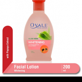 Ovale Facial Lotion Aloe Vera Whitening With Papaya Extract 200 ml