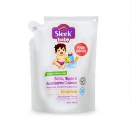 Sleek Baby Bottle, Nipple and Accessories Cleanser 450ml