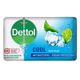 Dettol Sabun Batang Anti Bakteri Cool 5 x 100 gr