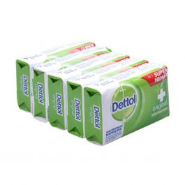 Dettol Sabun Batang Anti Bakteri Original 5x105 gr