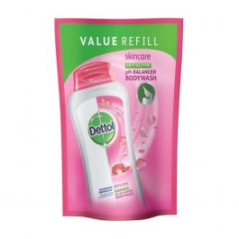 Dettol Shower Foam Pink Pouch 410 Gr