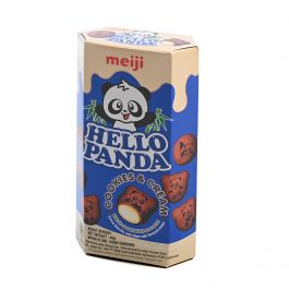 Meiji Hello Panda Biskuit Cookies & Cream 42 gr