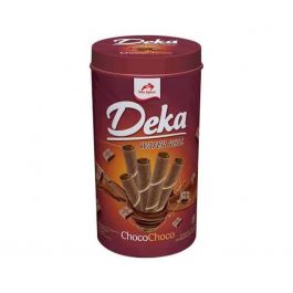 Deka Wafer Roll Choco Choco Tin 330 Gr