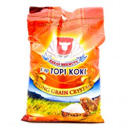 Cap Topi Koki Beras Long Grain Crystal 10kg