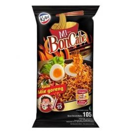 Kobe Bon Cabe Mi Goreng Level 15 + Pangsit Goreng 95 gr