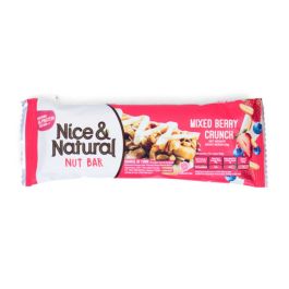 Nice & Natural Nut Bar Mixed Berry Crunch 30gr