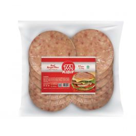 Kibif Beef Burger Slice 12S 450 g