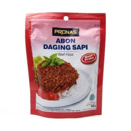 Pronas Abon Daging Sapi Rasa Pedas 100Gr