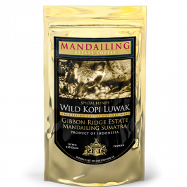 Mandailing Coffee Special Blends Wild Kopi Luwak Powder 150g
