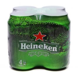 Heineken Beer Can 4 x 320 ml