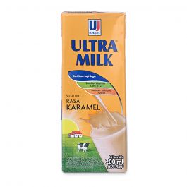 Ultra Milk Susu UHT Caramel 200 ml