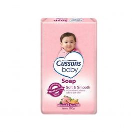 Cussons Baby Soap 100 g |Soft & Smooth Milk & Rose