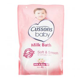 Cussons Baby Milk Bath Soft & Smooth Almond & Rose Oil 750 ml