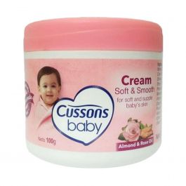 Cussons Baby Cream Soft & Smooth Almond & Rose Oil 100 g