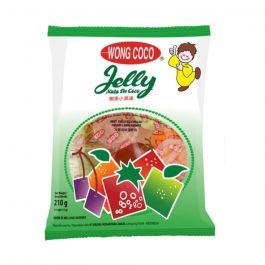 WONG COCO Jelly Nata De Coco Aneka Rasa 15x14 gr