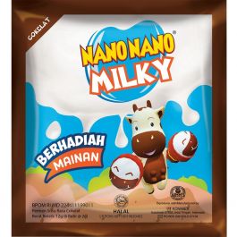 Nano Nano Milky Coklat 12gr