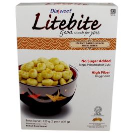 Diasweet Litebite Baked Snack 5X25Gr