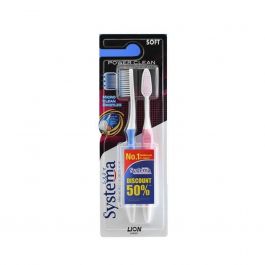 Systema Toothbrush Power Clean Big Head 2 s