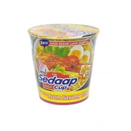 Sedaap Mie Mi Kuah Rasa Ayam Bawang Telur Cup 77gr