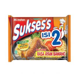 Sukses's Isi 2 Mie Kuah Rasa Ayam Bawang 112gr