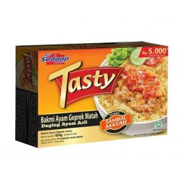 Sedaap Mie Tasty Ayam Geprek Bag 124Gr