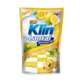 So Klin Floor Cleaner Refill 1600ml - Citrus Lemon