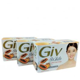 Giv White Skin Care Soap Papaya & Honey 3X110 gr