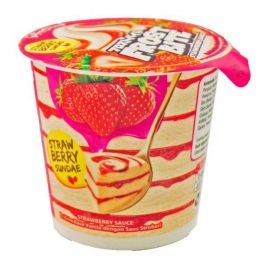 Frostbite Cup Strawberry Sauce Ice Cream 90 ml