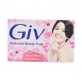 Giv Sensual Beauty With Damask Rose & Almond Soap 72 gr