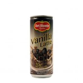 Del Monte Vanilla Latte Can  Kopi 240Ml