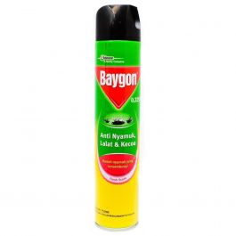 Baygon Anti Nyamuk, Lalat & Kecoa Fresh Scent 750Ml