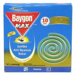 Baygon Bakar Max Jumbo Natural 10 Jam 5S