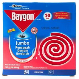 Baygon Bakar Max Jumbo Fresh Scent 10 Jam 5S