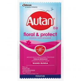 Autan Losion Anti Nyamuk Floral & Protect 24 x 7 ml