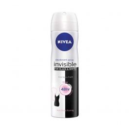 Nivea Deodorant Spray Invisible For Black & White Clear 150ml