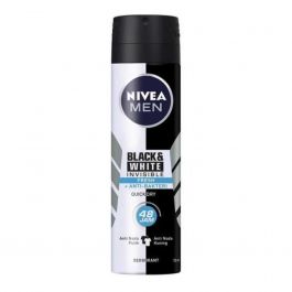 Nivea Men Deodorant Spray Black & White Invisible Fresh 150 ml