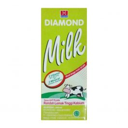 Diamond Milk Susu UHT Low Fat High Calcium 200 ml