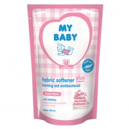 My Baby Fabric Softener Plus Ironing Aid Antibacteria 700ml - Sweet Floral