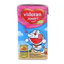 Vidoran Xmart Susu UHT Strawberry 115 ml