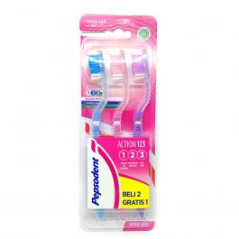 Pepsodent Toothbrush Action 123 Extra Soft 3 s