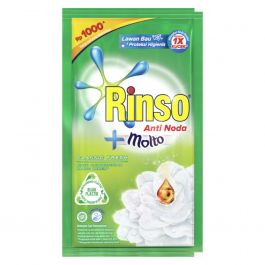 Rinso Molto Detergent Cair Konsentrat Classic Fresh 6x42ml