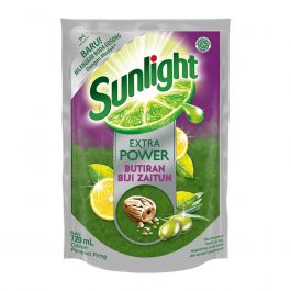 Sunlight Extra Power Butiran Biji Zaitun 680ml