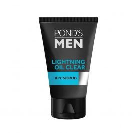 Pond's Men Icy Scrub Lightning Oil Clear 50 g