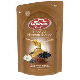 Lifebuoy Sabun Mandi Honey & Habatussauda 400 ml