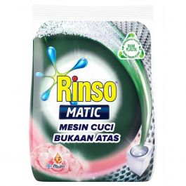 Rinso Deterjen Bubuk Matic Mesin Cuci Bukaan Atas + Molto 800Gr